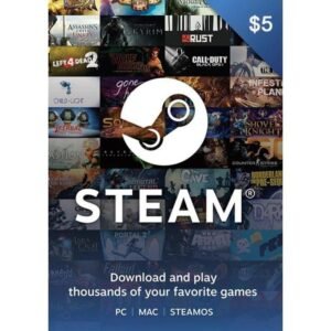 Steam Gift Cards (Global/USD)